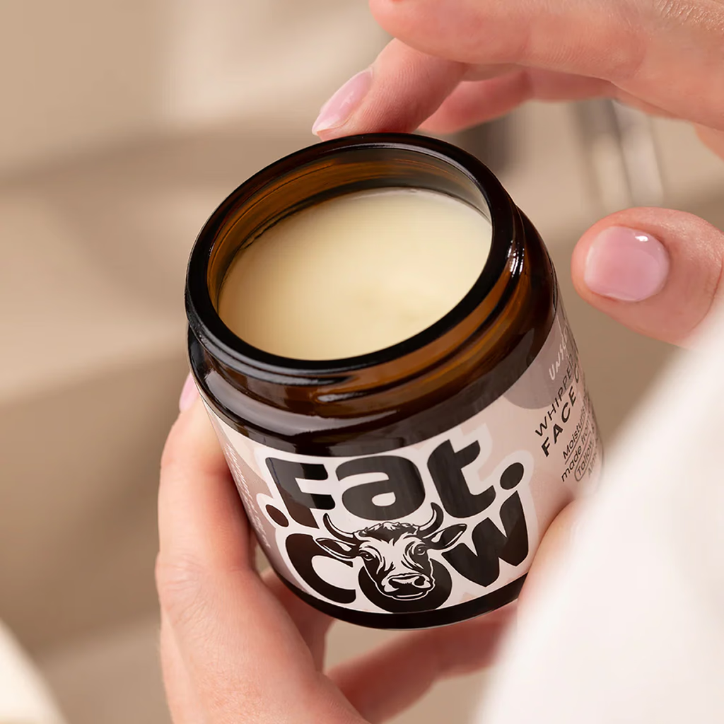 Fat Cow skincare paid ads creative